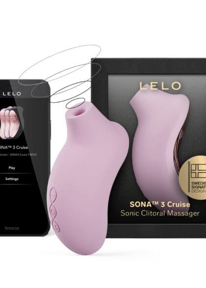 Stymulator łechtaczki sterowany aplikacją Sona 3 Cruise Soft Pink LELO