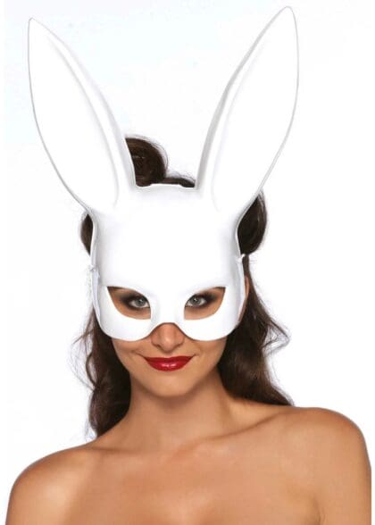 Maska królika Masquerade Rabbit Mask White Leg Avenue
