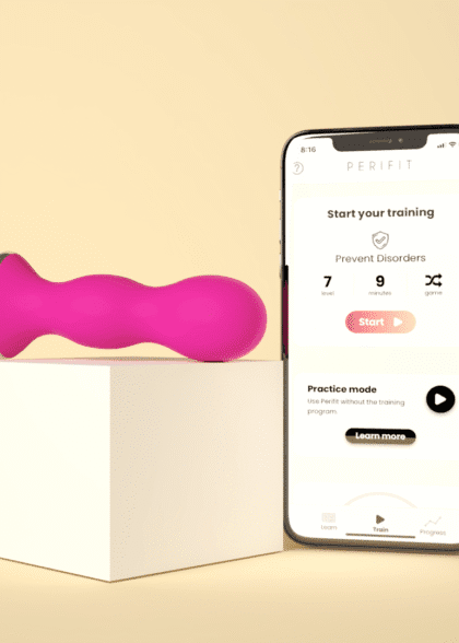 Wibrujące Urządzenie Do Ćwiczeń Mięśni Kegla Pink Perifit