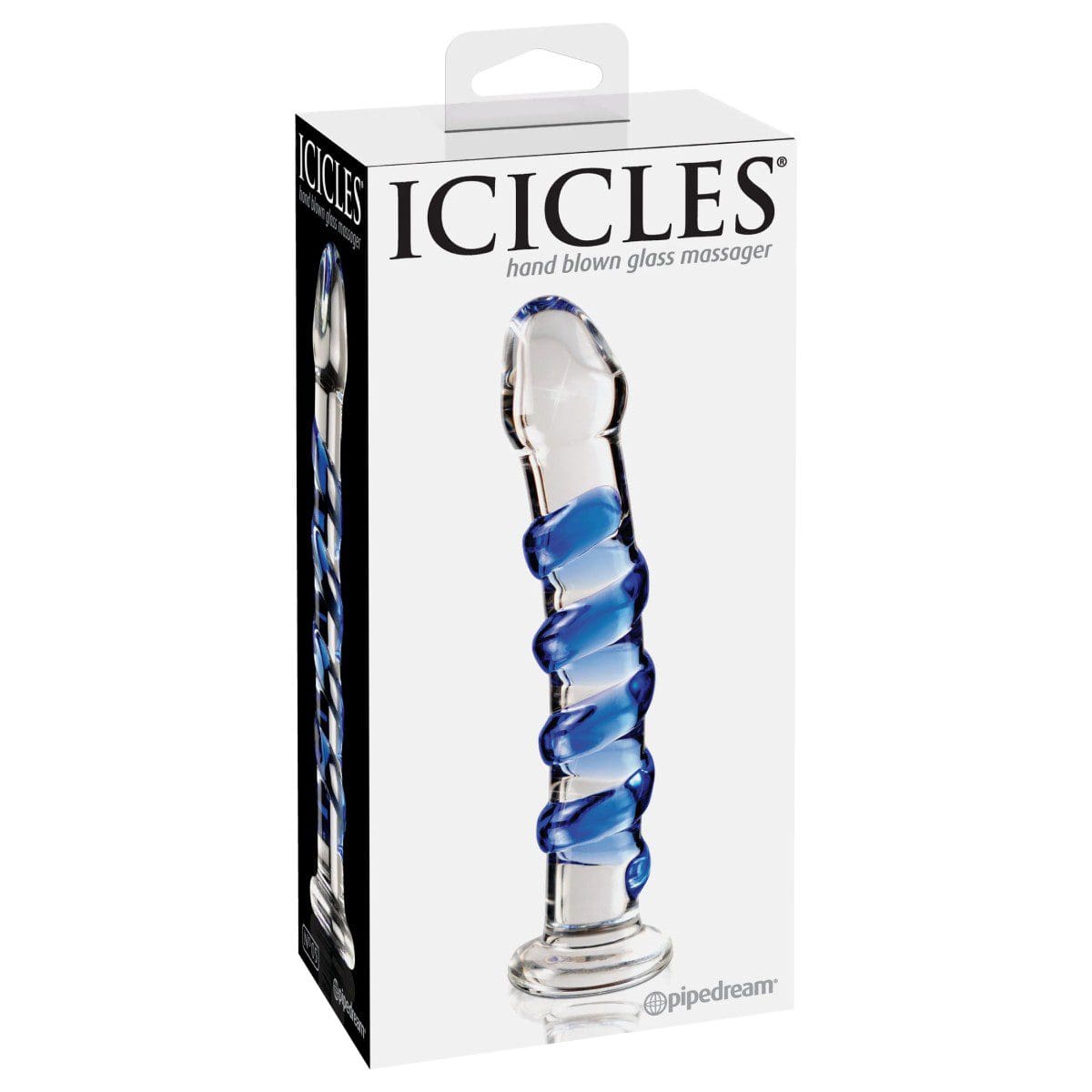 Luksusowy szklany masażer No.5 Massager Icicles 7 Luksusowy szklany masażer No.5 Massager Icicles