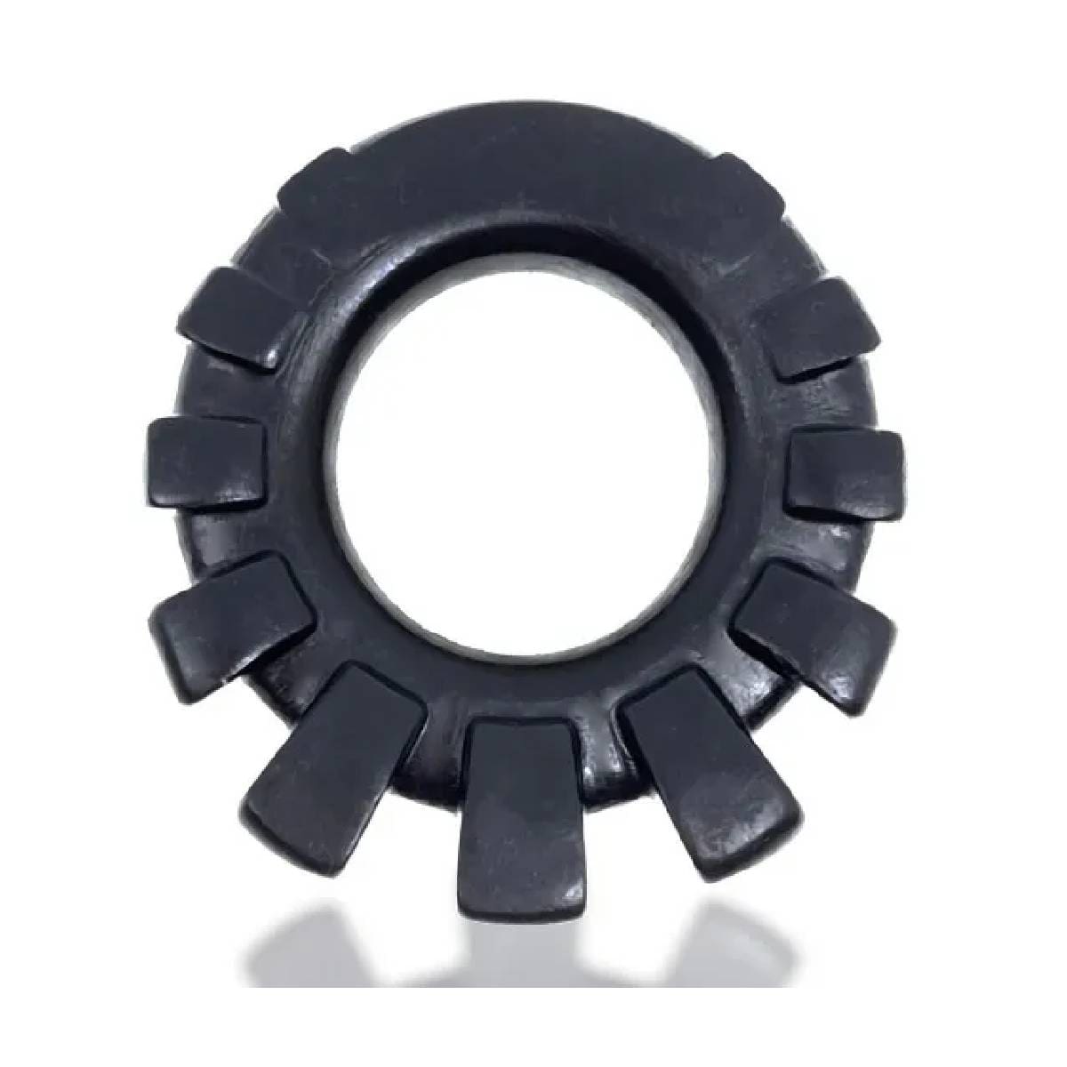 Pierścień erekcyjny Cock-Lug Cockring Black Oxballs 4 Pierścień erekcyjny Cock-Lug Cockring Black Oxballs