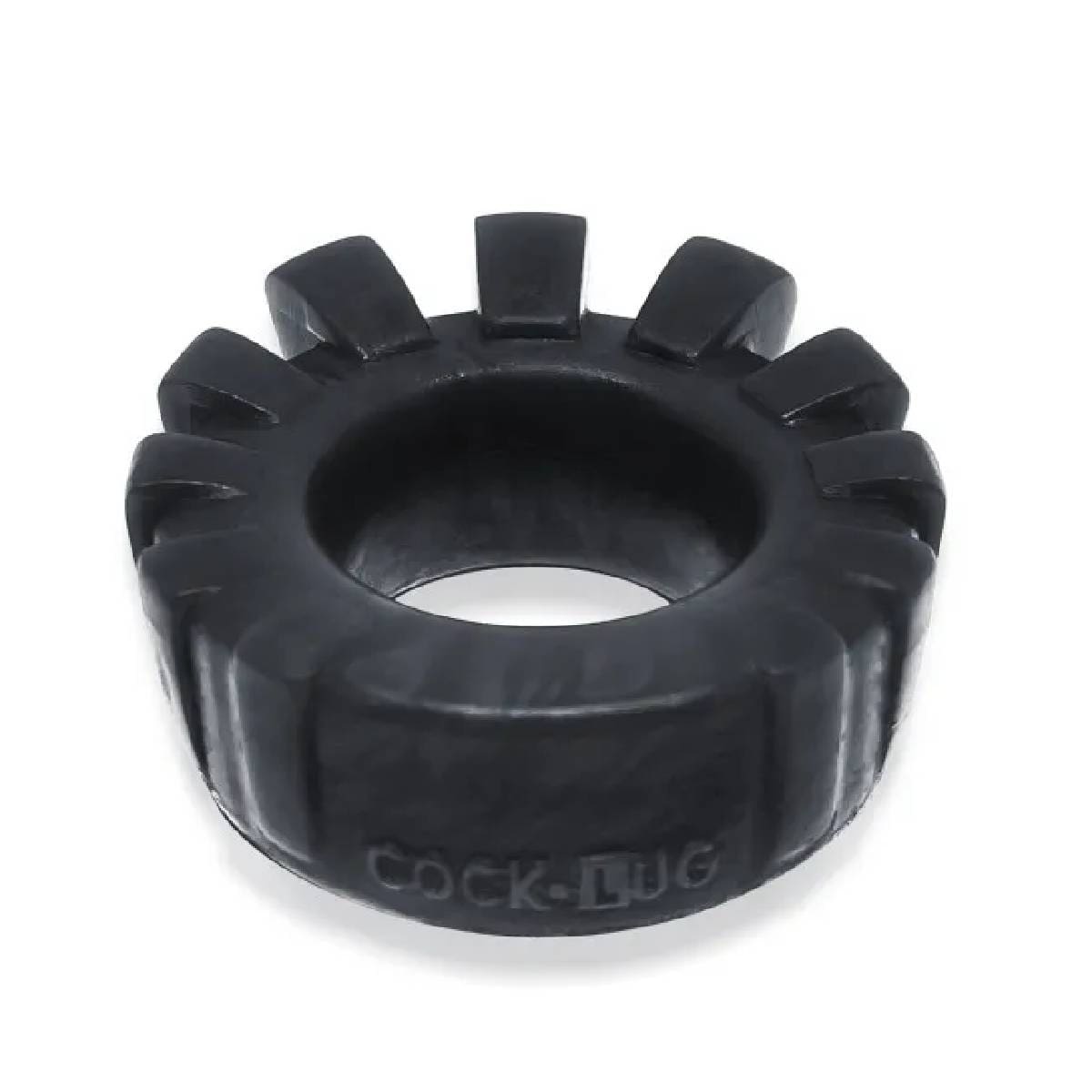 Pierścień erekcyjny Cock-Lug Cockring Black Oxballs 6 Pierścień erekcyjny Cock-Lug Cockring Black Oxballs