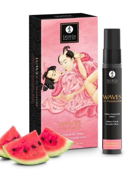 Spray do seksu oralnego Waves of Pleasure Watermelon 20ml Shunga