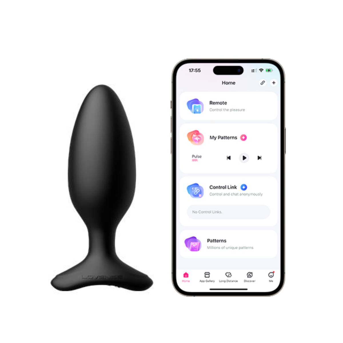 Korek Analny Sterowany Aplikacją Hush 2 Butt Plug 44Mm Lovense 6 Korek Analny Sterowany Aplikacją Hush 2 Butt Plug 44Mm Lovense - obrazek 4