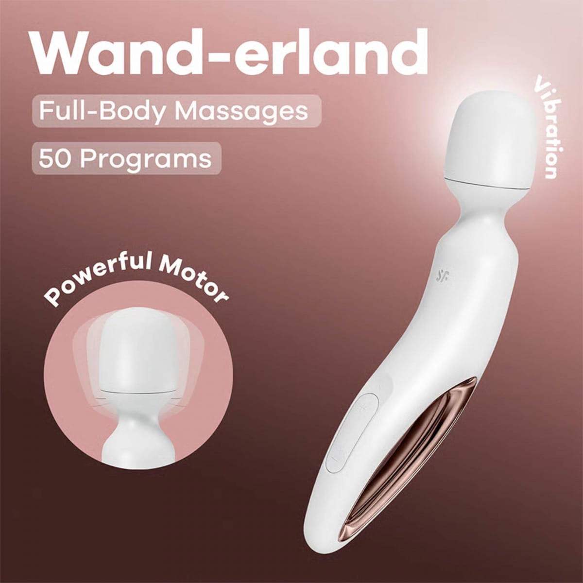 Satisfyer Wand-erland White/Rosegold 6 Satisfyer Wand-erland White/Rosegold - obrazek 4