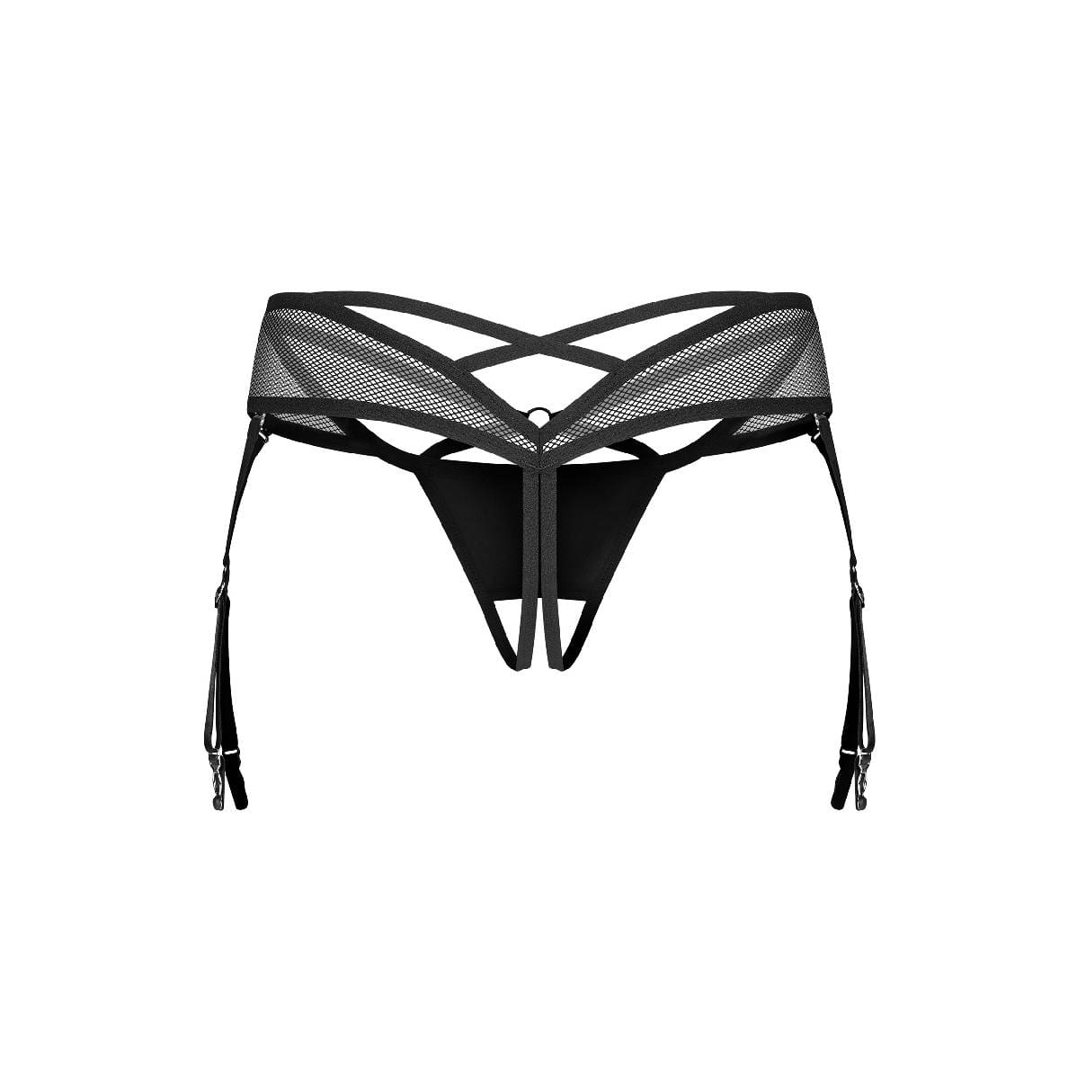 Dominna stringi otwarte 2XL/3XL Obsessive 10 Dominna stringi otwarte 2XL/3XL Obsessive - obrazek 8