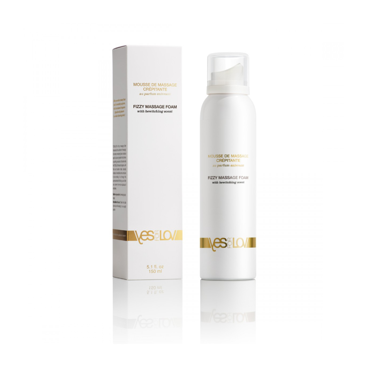 Pianka do masażu Fizzy Massage Foam With Bewitching Scent 150ml YESforLOV