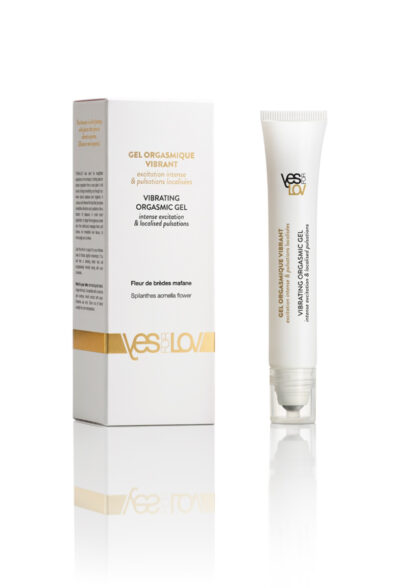 Wibrator w płynie VIBRATING ORGASMIC GEL intense excitation & localised pulsations 20ml YESforLOV