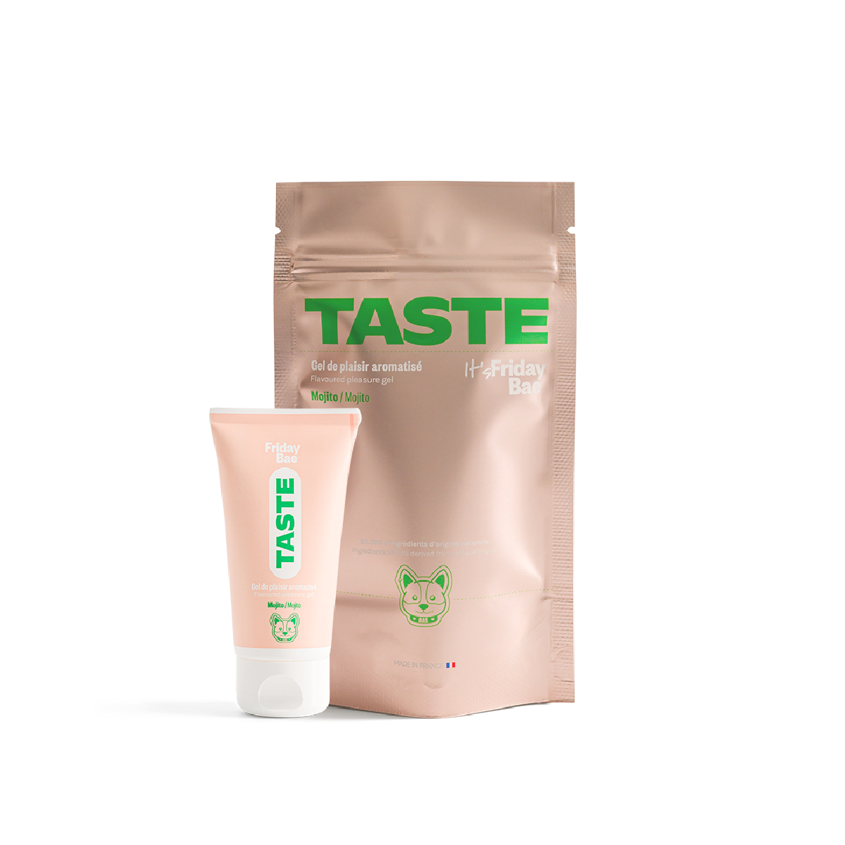 Lubrykant Jadalny Friday Bae 50 ml – Smak Mojito 5 Lubrykant jadalny Flavoured Pleasure Gel Mojito Taste 50ml Friday Bae