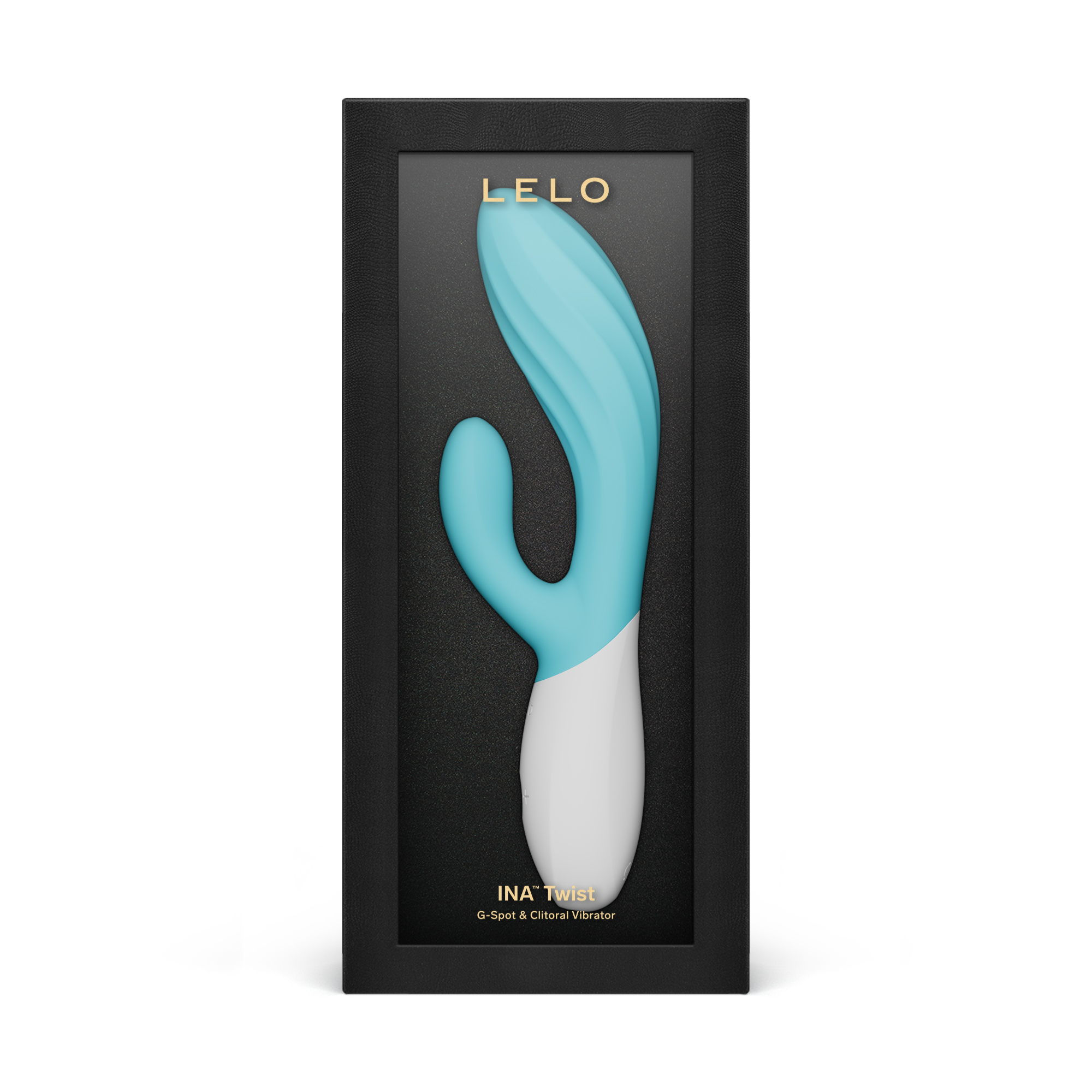 Wibrator LELO Ina Twist Aqua – Obrotowy G i króliczek 6 Wibrator Ina Twist Aqua LELO