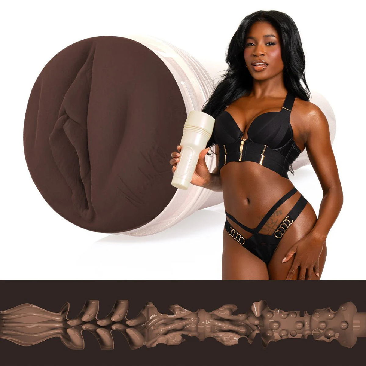 Masturbator Fleshlight Nicole Kitt Purrrrrfection Super Skin 1 Masturbator Nicole Kitt Purrrrrfection Fleshlight Girls