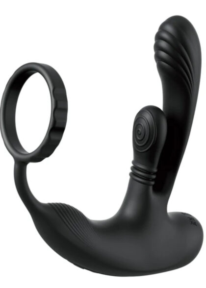 Masażer prostaty Ass-Gasm IntiMotion Black Anal Fantasy Elite