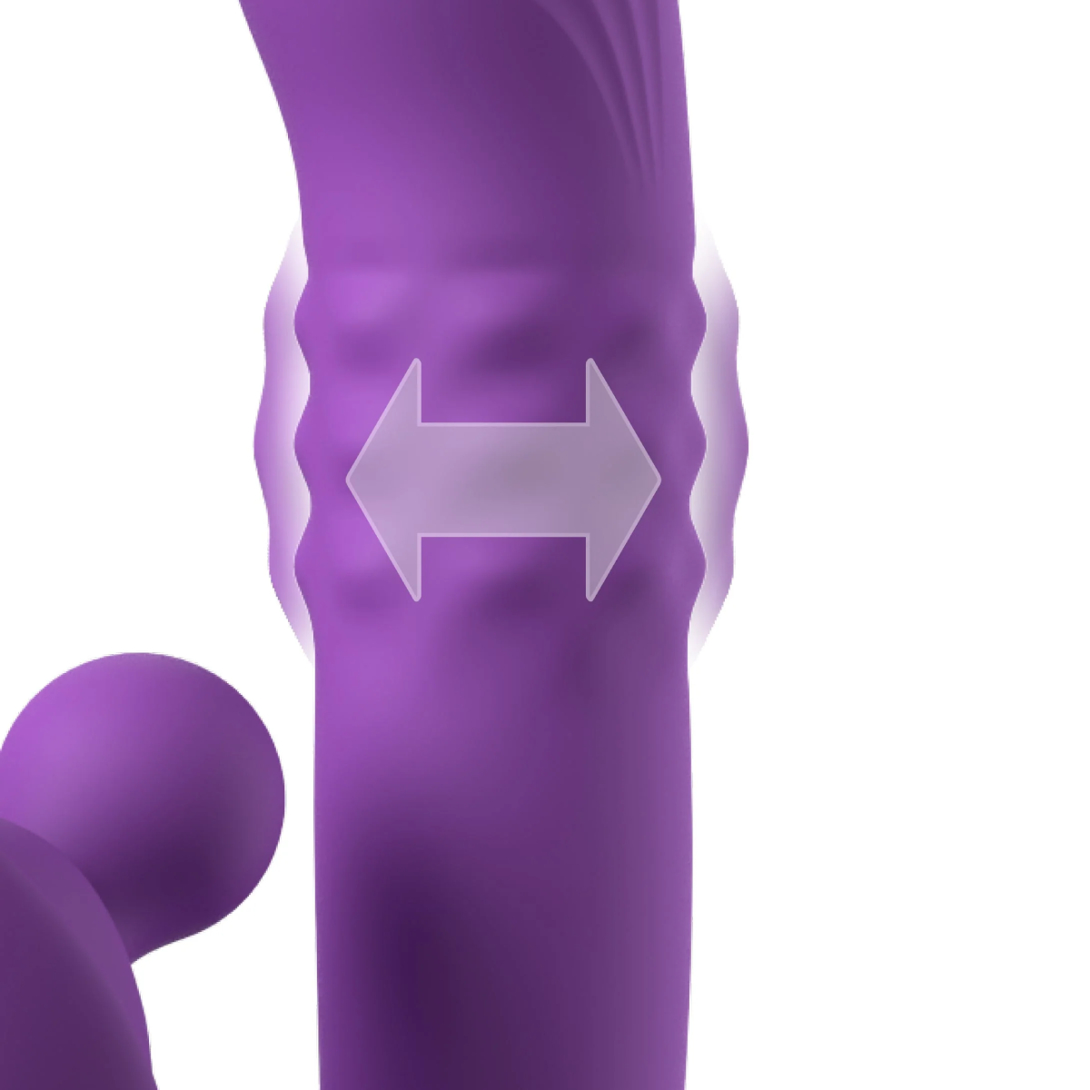 Masażer intymny Harmoni Pro Purple Fantasy silikon 6 Wibrator Harmoni Pro Purple Fantasy for Her