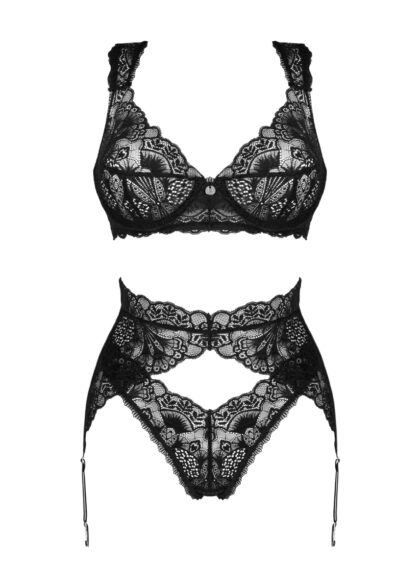 Komplet 3-częściowy Donna Dream XS/S Obsessive
