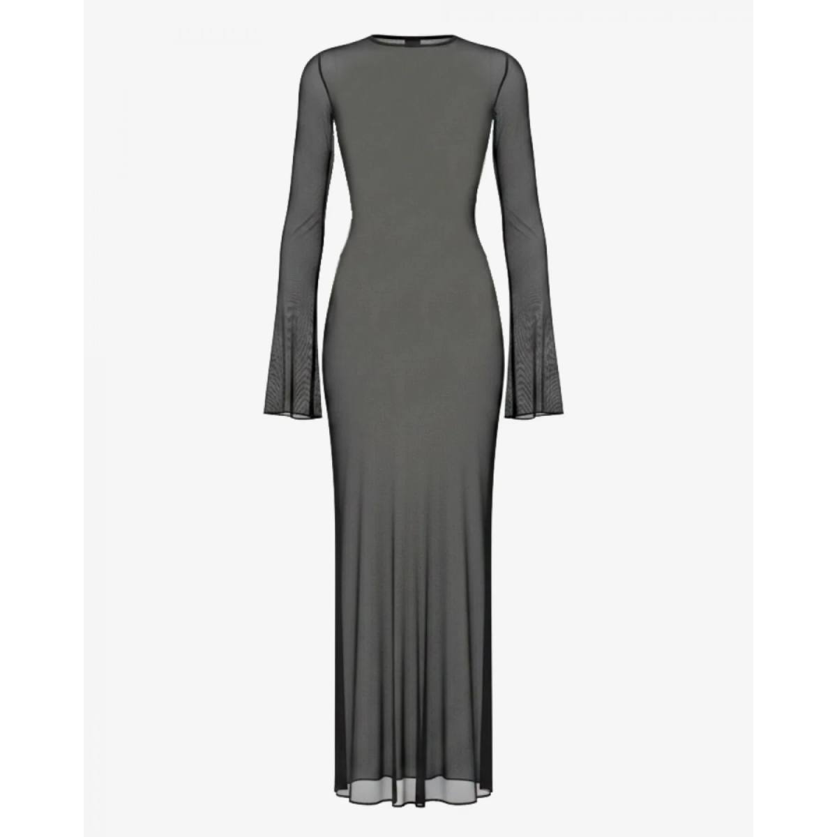 Siateczkowa Sukienka Maxi Promees Floria Long XS/S – Czarna 11 Siateczkowa Sukienka Maxi Promees Floria Long XS/S – Czarna