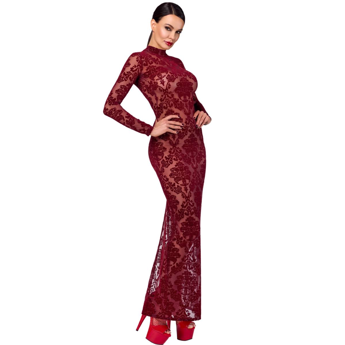 Sukienka Noir Handmade F383 Kink Royal gown L – Czarny 6 Sukienka F383 Kink Royal gown/long dress L Noir Handmade