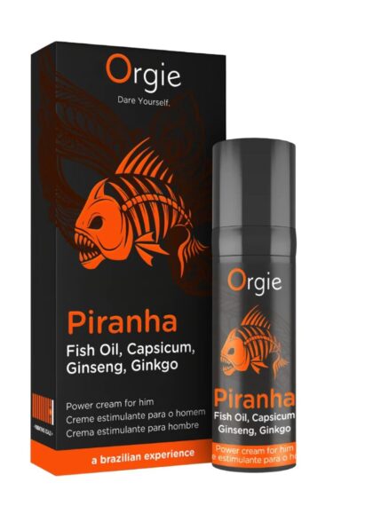 Krem stymulujący dla mężczyzn Piranha 10ml Orgie