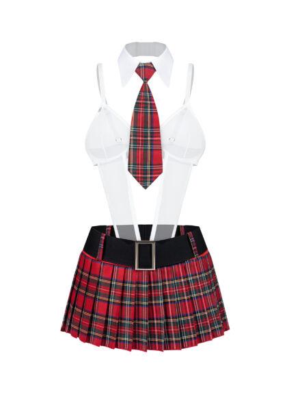 Kostium 5-częściowy College Girl L/XL Obsessive