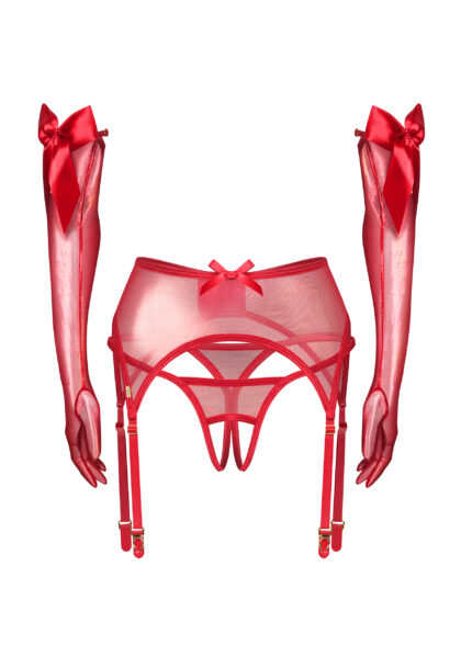 Komplet 3-częściowy Gifty Red S/M Obsessive