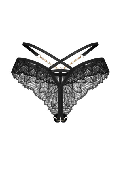 Home 22 Stringi otwarte Matildea Black L/XL Obsessive
