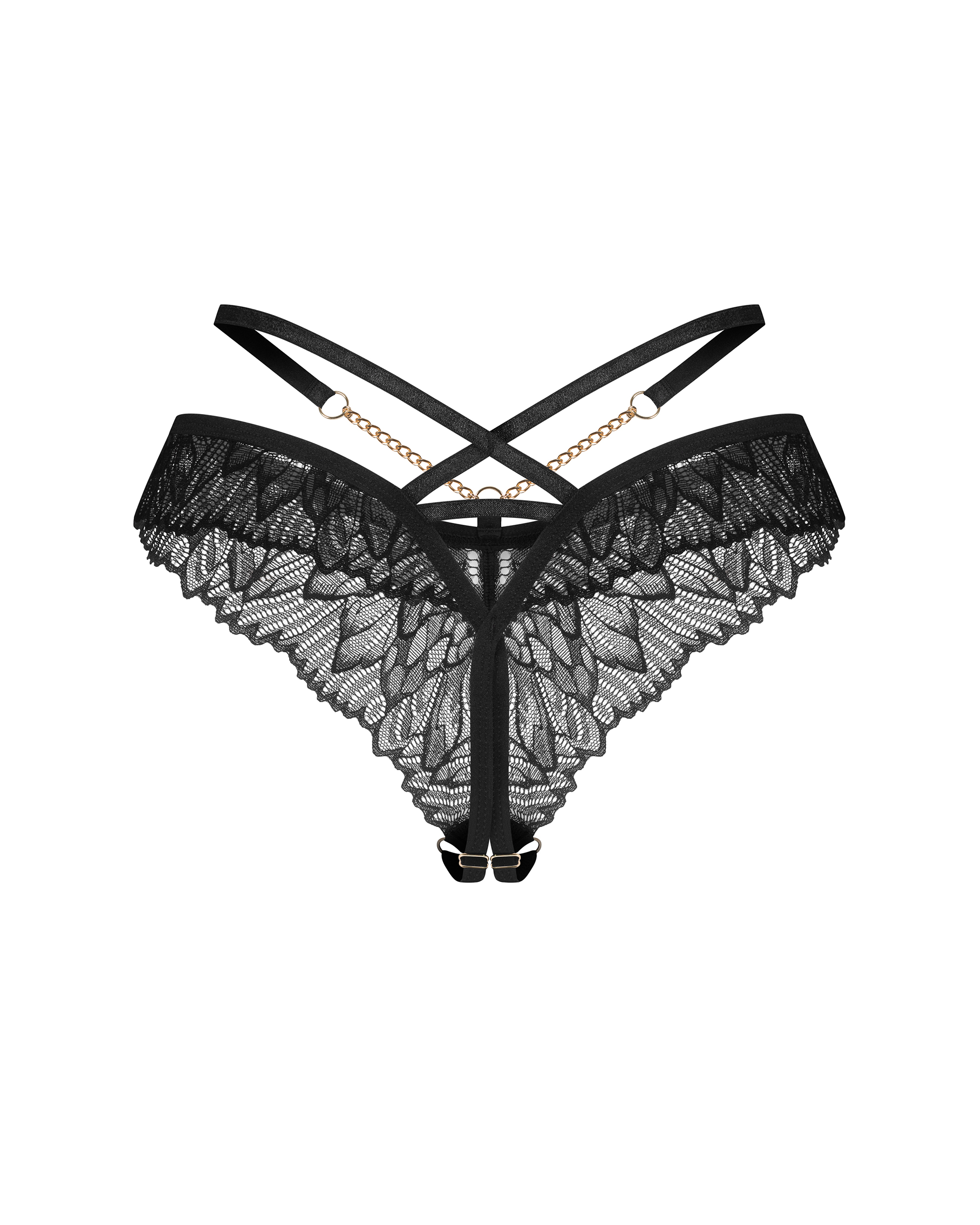 Stringi otwarte Matildea Black L/XL Obsessive