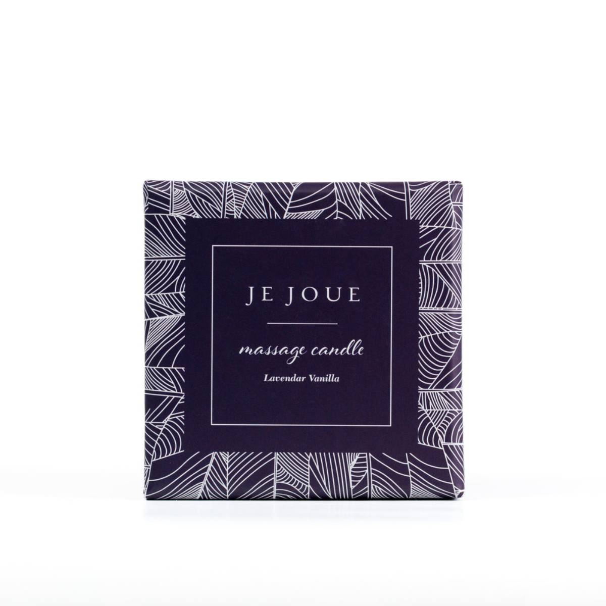 Nawilżająca świeca do masażu Je Joue Lawenda 160 g 4 Luksusowa świeca do masażu Lavendar Vanilla Candle 160g Je Joue