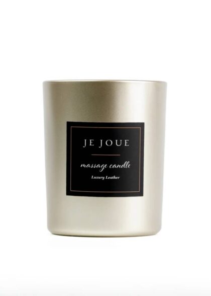 Luksusowa świeca do masażu Gold Leather Candle 160g Je Joue