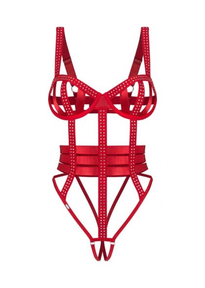 Shiny Obsession body otwarte L/XL Obsessive