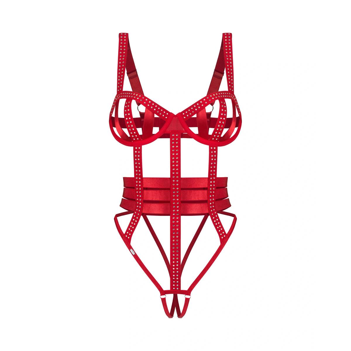 Shiny Obsession body otwarte L/XL Obsessive 1 Shiny Obsession body otwarte L/XL Obsessive